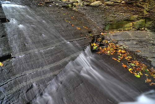 ny fall creek waterfall stream hiking upstate glen waterfalls gorge fingerlakes gully