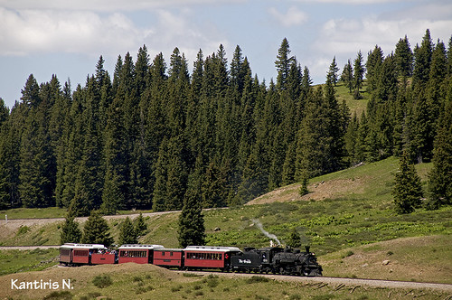 railroad usa tree nature rio train wagon grande colorado machine rail railway loco transportation stam cumbres toltec 488 kantiris καντηρησ