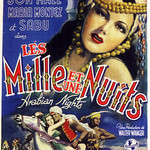 BELGIAN movie-poster- ''The Arabian Nights'' 1942