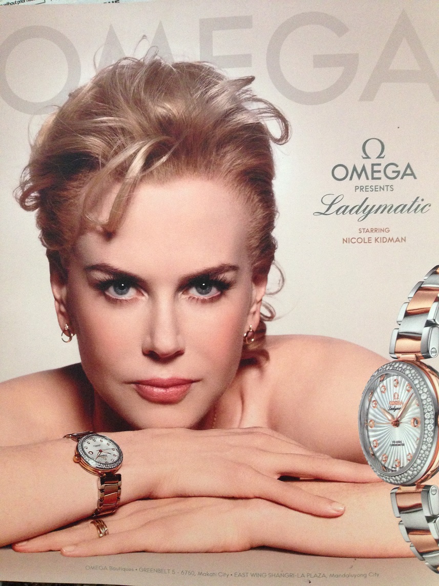 Nicole Kidman wears Omega