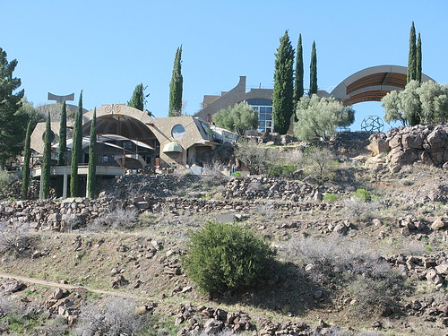 arizona detail building ecology architecture paolo hiking junction architectural trail paolosoleri arcosanti hikes visionary cordes apse soleri arcology cordesjunction alhikesaz