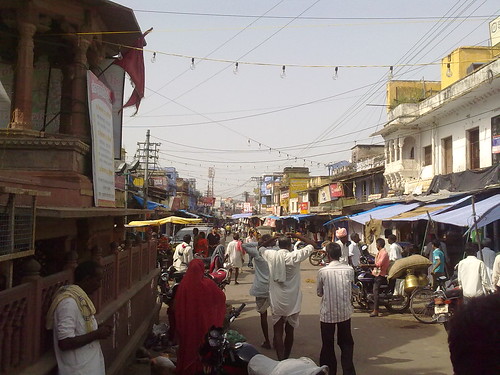 cameraphone india temple market rajasthan jhalawar