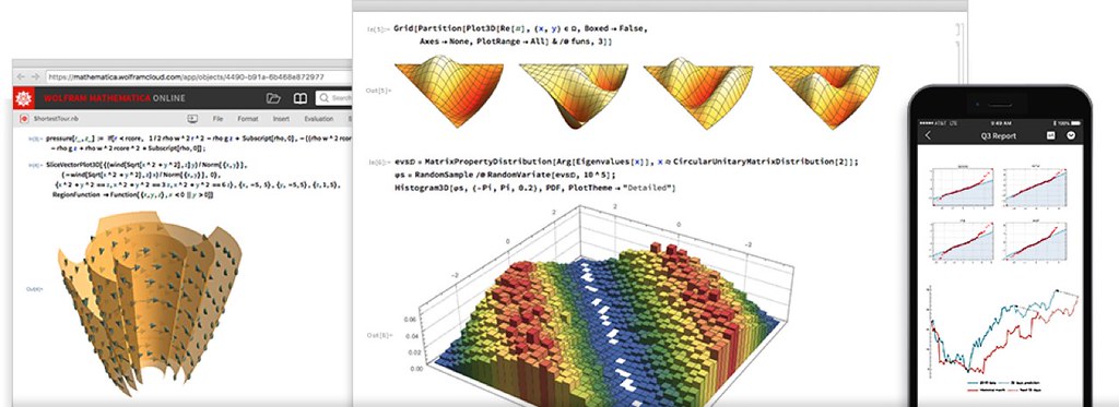 Mathematica 11.2  Advanced mathematics, visualization, and more