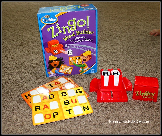 Zingo! Word Builder Game by ThinkFun Review