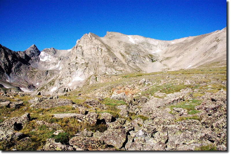 Shoshoni peak as seen from higher tundra plateau just be (1)