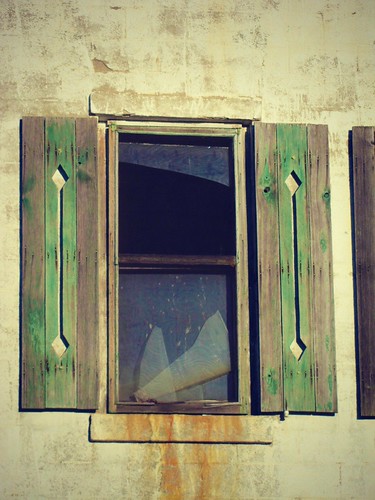 abandoned window decay kansas winona smalltown highplains