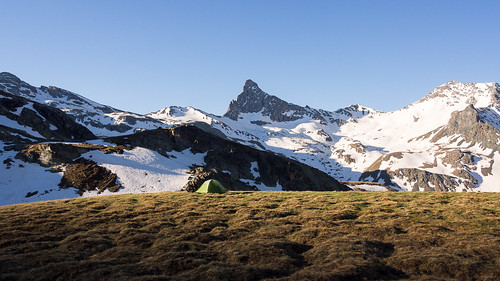 camping france mountains sunrise hiking olympus tent omd queyras 1250mm em5