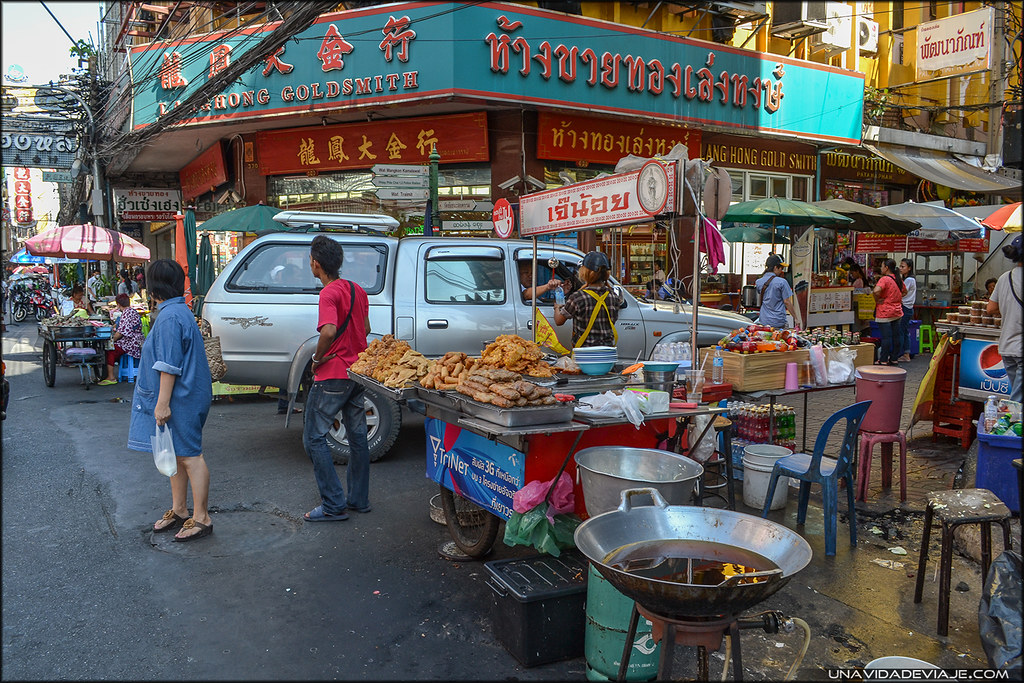 Recorrido por Bangkok chinatown