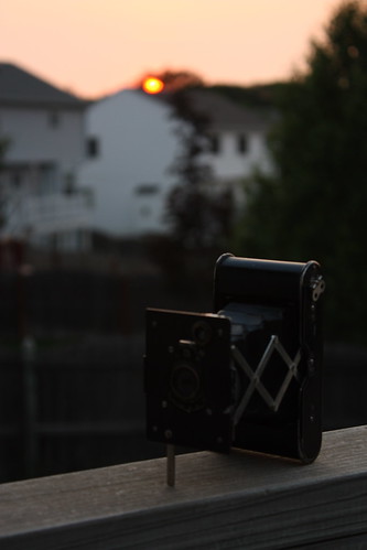 camera sunset kodak autographic vestpocket oneobject365daysproject
