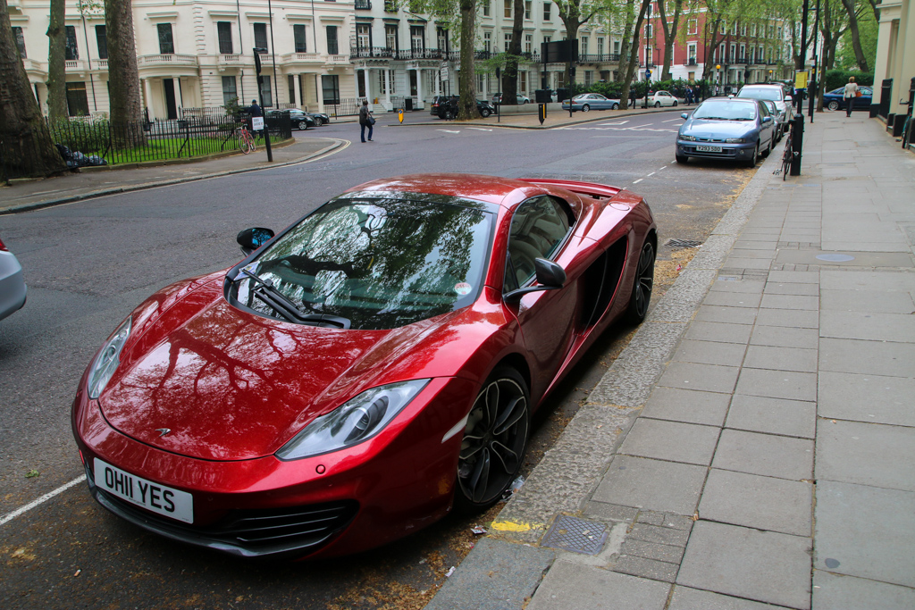 Nice cars in London