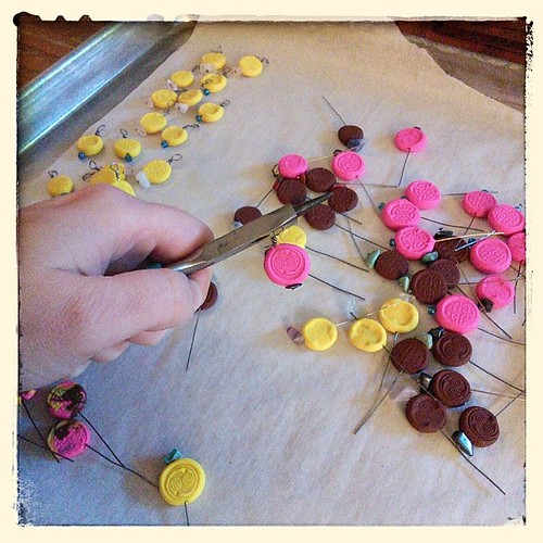 Scenes from a work day #stitchmarkers