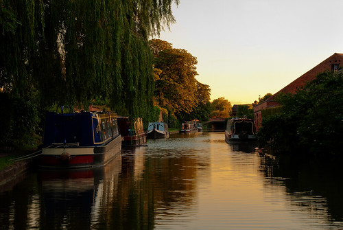 trees summer reflection water evening canal derbyshire narrowboat waterway shardlow d80 18135mm 18135mmf3556g dahowes