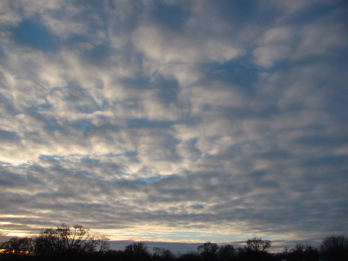 sunset wisconsin clouds day cloudy stratocumulus