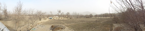 afghanistan farm panoramic fields kabul kaleimuslim