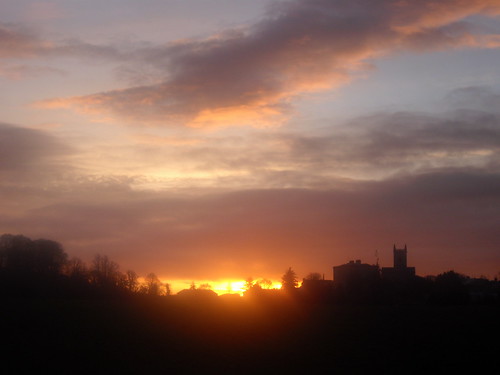 sunset silhouette tyrone clogher churchofireland cloghercathedral churchcloghervalley
