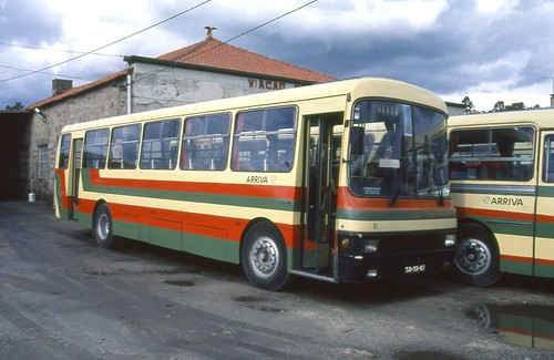 portugal buses integral portuguese coaches 91 parada busgarage arriva reliance aec autocarro rodoviario singledecker utic viacaocostalino so9207