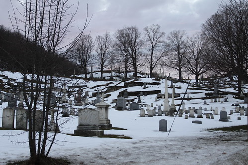 sunset snow graveyard ma northadams img9261
