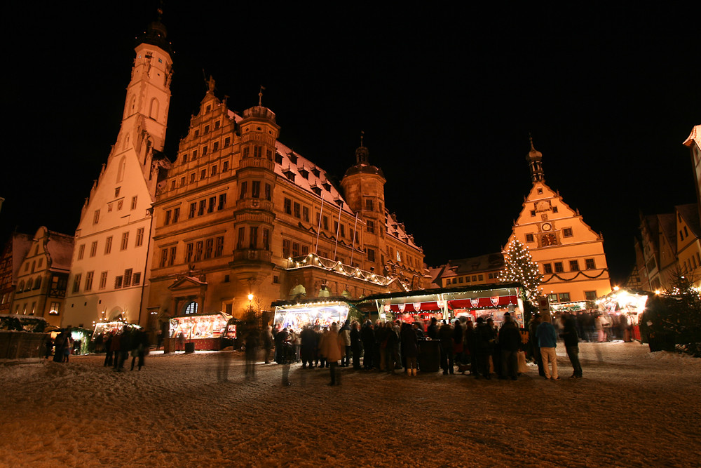 Rothenburg city square