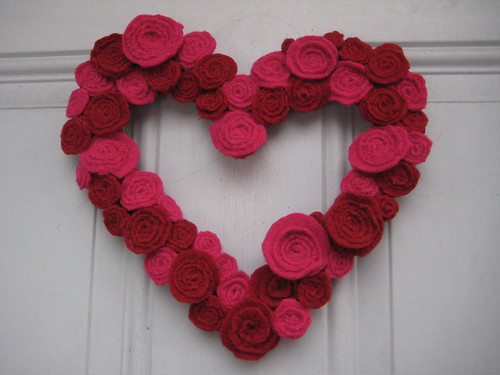 Valentine's Day wreath