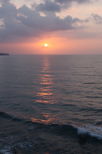 winter sea sunrise greece crete ierapetra libyansea
