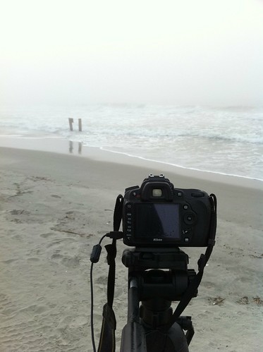 ocean usa beach fog nikon setup iphone d90