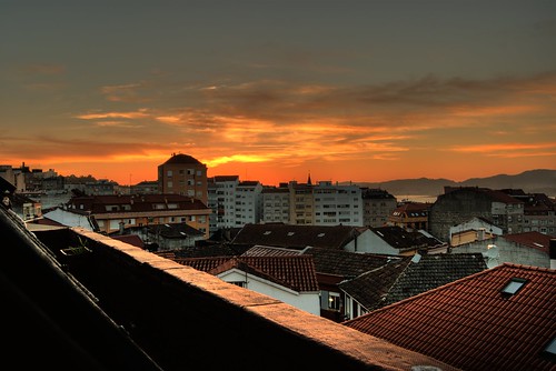 sunset atardecer dawn sony roofs hdr vigo tejados eccehom dslra290