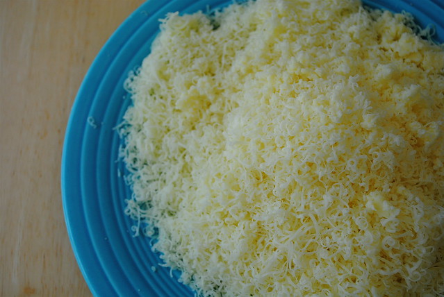 shredded cheese spectral analysis
