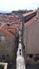 view from the city walls