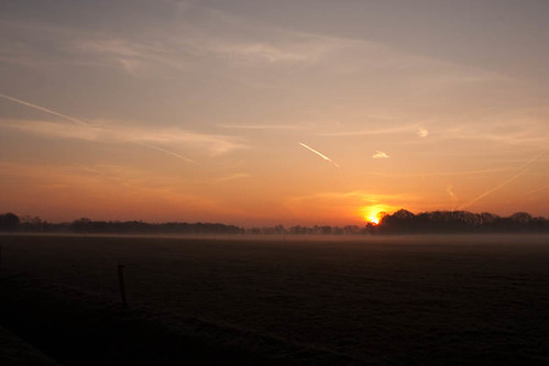 sunrise landscape morninglight ochtend landschap reutum ochtendzon