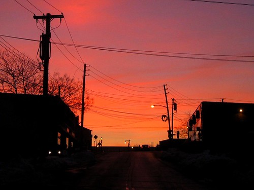 street morning light sky silhouette sunrise dawn eastchester westchester fotocompetitionbronze canong10 latestupload