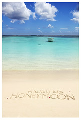 Mauritius - Honeymoon writing