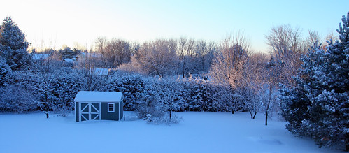 winter ontario cold cool shed greely winteryscene