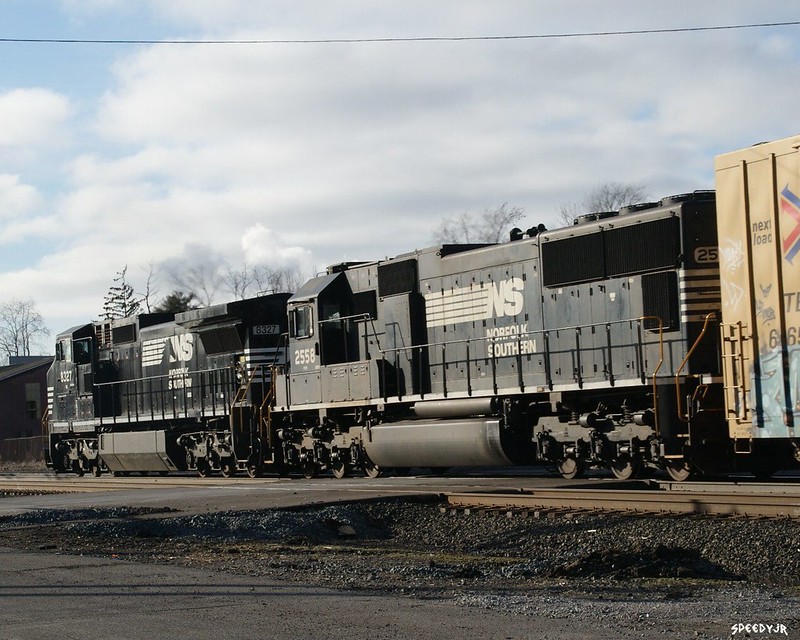 Norfolk Southern Locomotive #8327 &amp; 2558