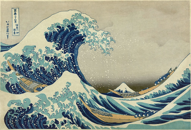 Great Wave off Kanagawa by Hokusai