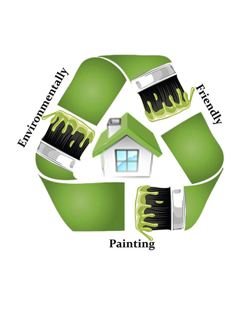 Patriotic Painting Eco Friendly Logo