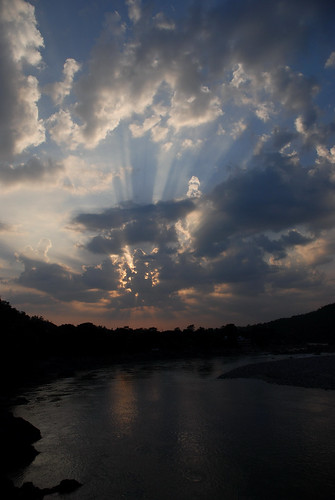 sunset sky sun india clouds river pollack assaf ganges rishikesh עננים שקיעה הודו נהר רישיקש גנגה גנגס uttranchall אסףפולק asafpollak אוטרנצאל