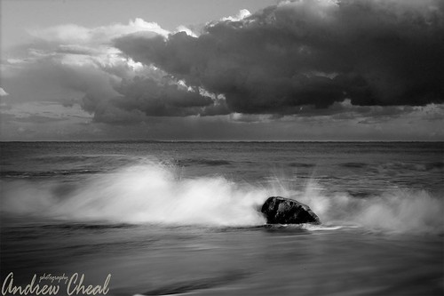 sea seascape motion clouds landscape movement waves slow action pr2011