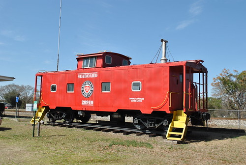 railroad train caboose seaboard 20910