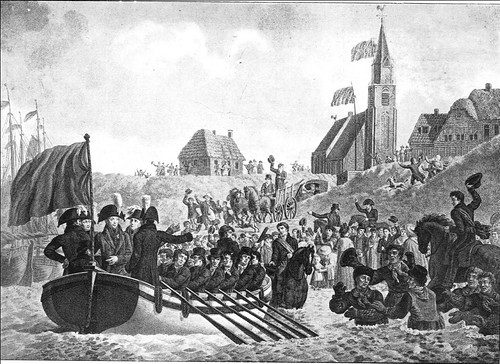 de aankomst van de stadhouder in 1813