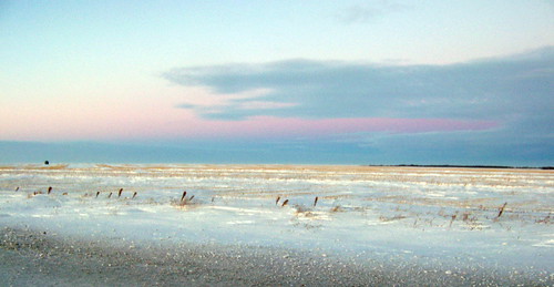 blue sunset white snow canada color colour afternoon sk prairie saskatchewan 2011 saskatchewanlanding canadagood thisdecade