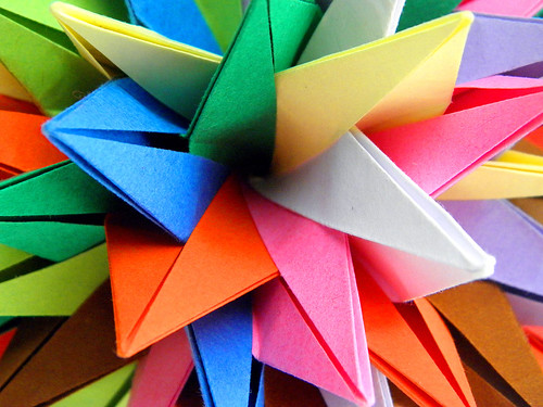 origami planar modularorigami closeview simplepaper