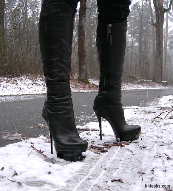 Platform high heels boots | Flickr - Photo Sharing!