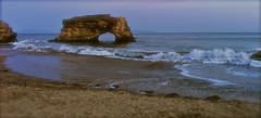 sunset tide @ natural arches