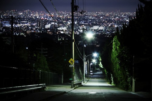 light japan night nightview hyogo 兵庫 涼宮ハルヒの憂鬱