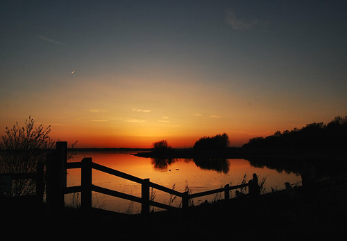 sunset sky water silhouette settingsun grafhamwater wirecat