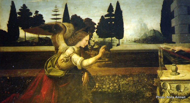 Leonardo: Annunciation