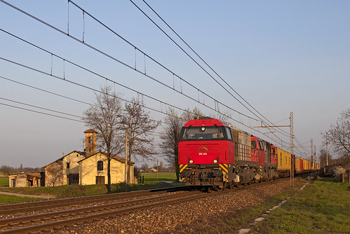 railroad railway trains 200 bahn mau fer emiliaromagna freighttrain ferrovia treni g2000 vossloh nikond90 guterzuge