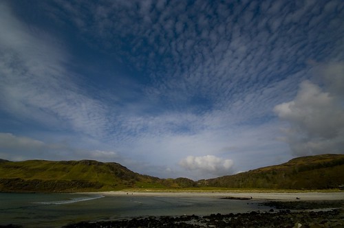 sea calgary water bay scotland mull isle