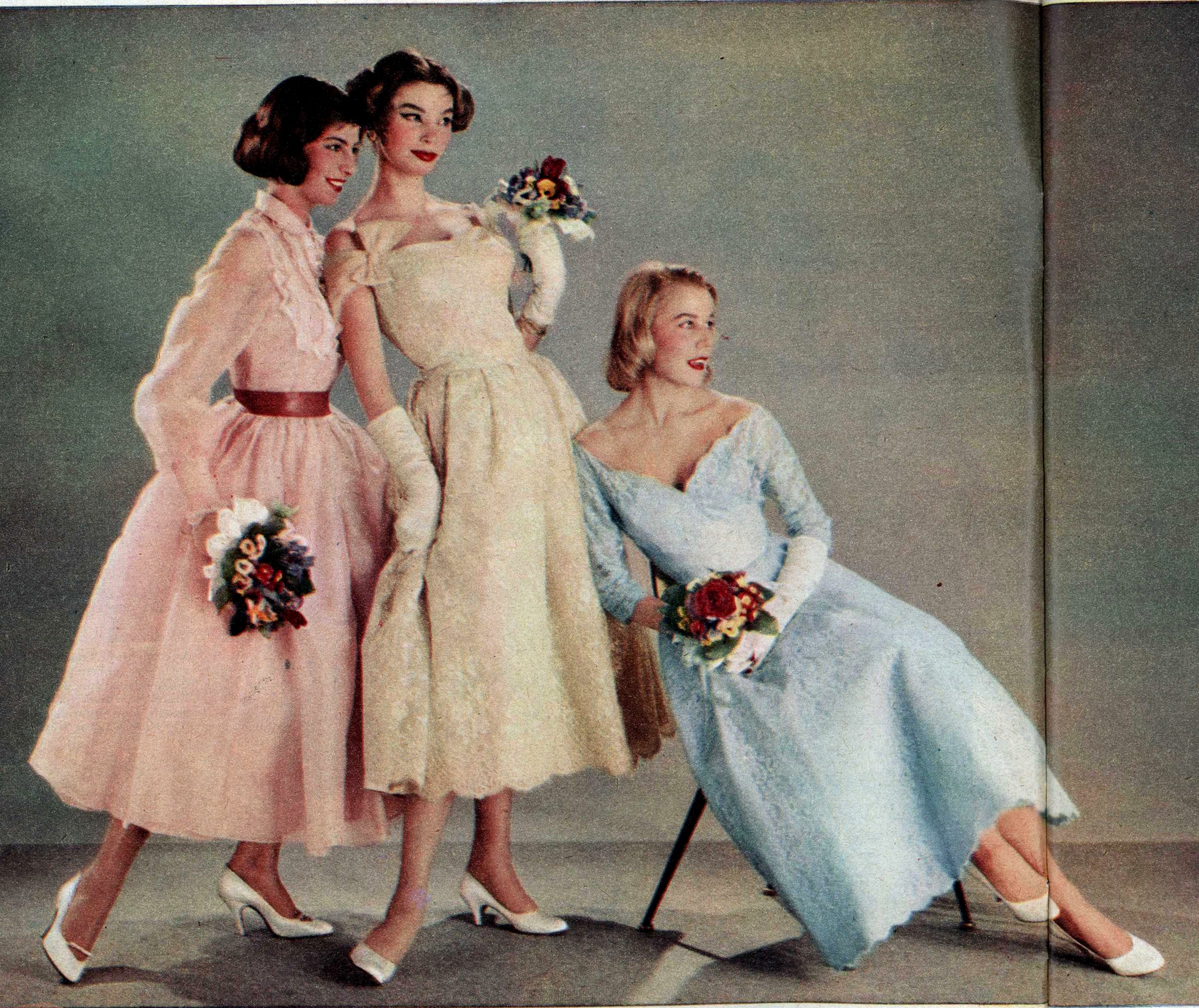 1950 s style wedding dress