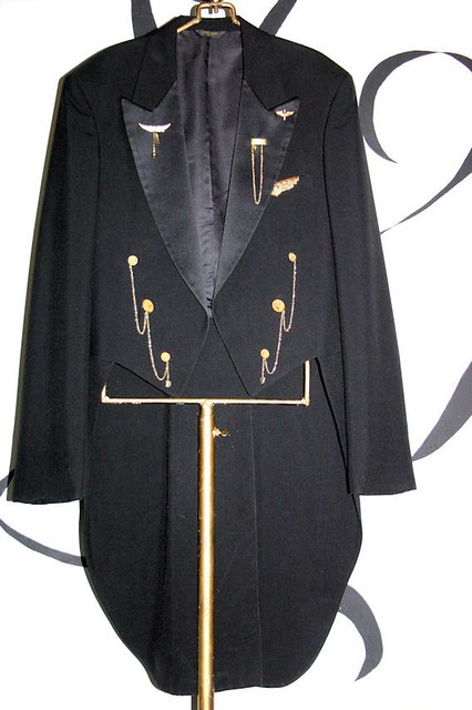 Unisex Steampunk Tuxedo With Tails, Vintage Military Medal… | Flickr ...
